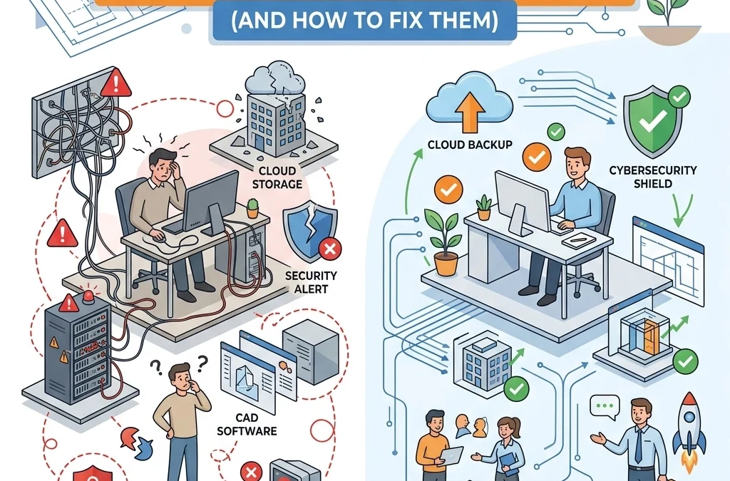 7 Mistakes You’re Making with Your Architecture Firm’s IT (and How to Fix Them)