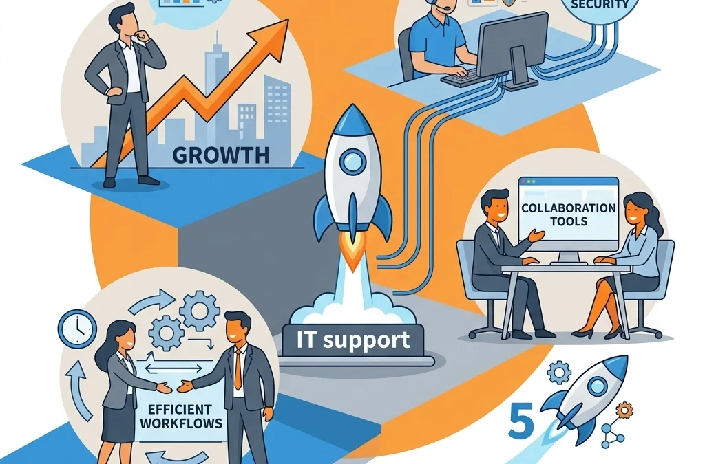 Boost Your Business Growth Instantly with These 5 Strategic IT Support Tips