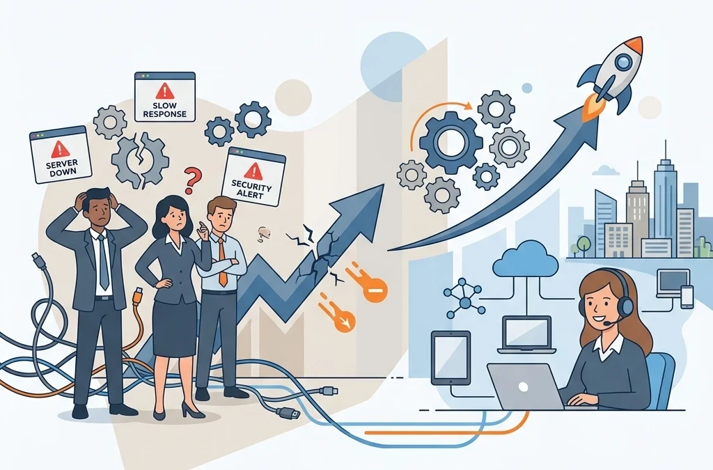 7 Mistakes You’re Making with Your IT Support (And How They’re Killing Your Growth)