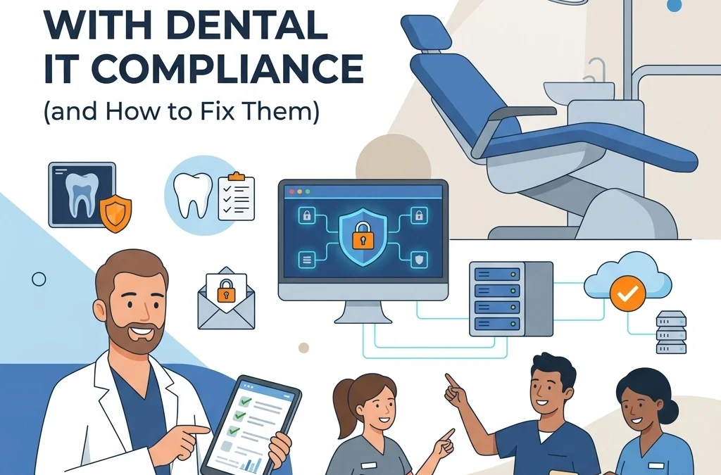 7 Mistakes You’re Making with Dental IT Compliance (and How to Fix Them)