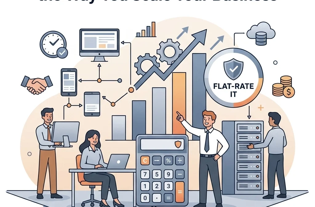 Why Flat-Rate IT Support Will Change the Way You Scale Your Business