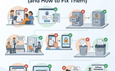 7 HIPAA Compliance Mistakes Small Practices Are Making (and How to Fix Them)