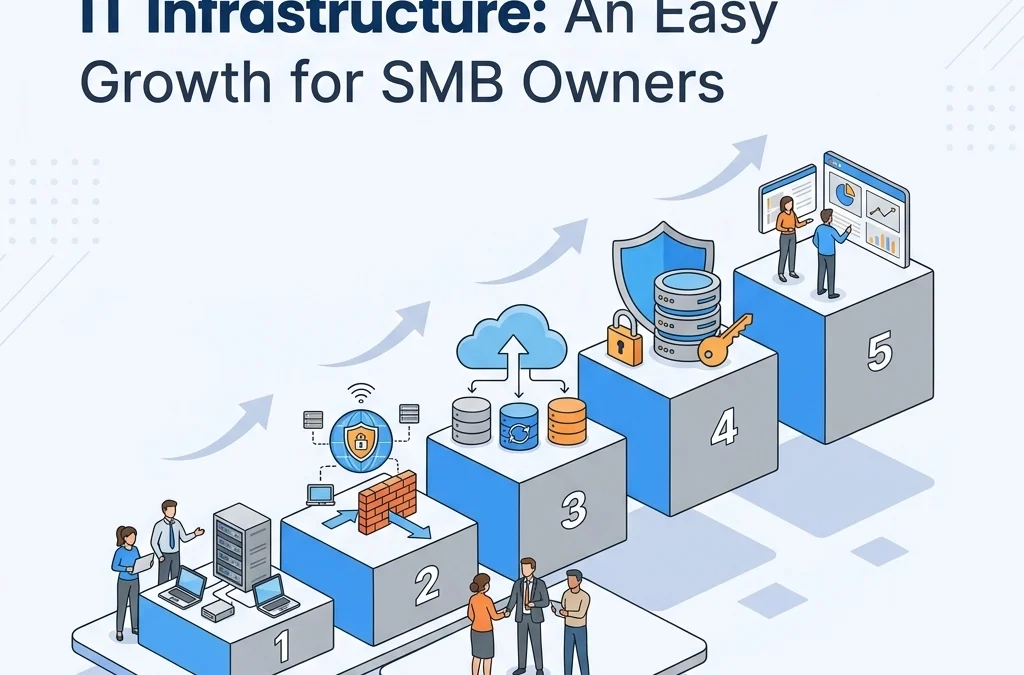 5 Steps to Professional IT Infrastructure: An Easy Growth Guide for SMB Owners