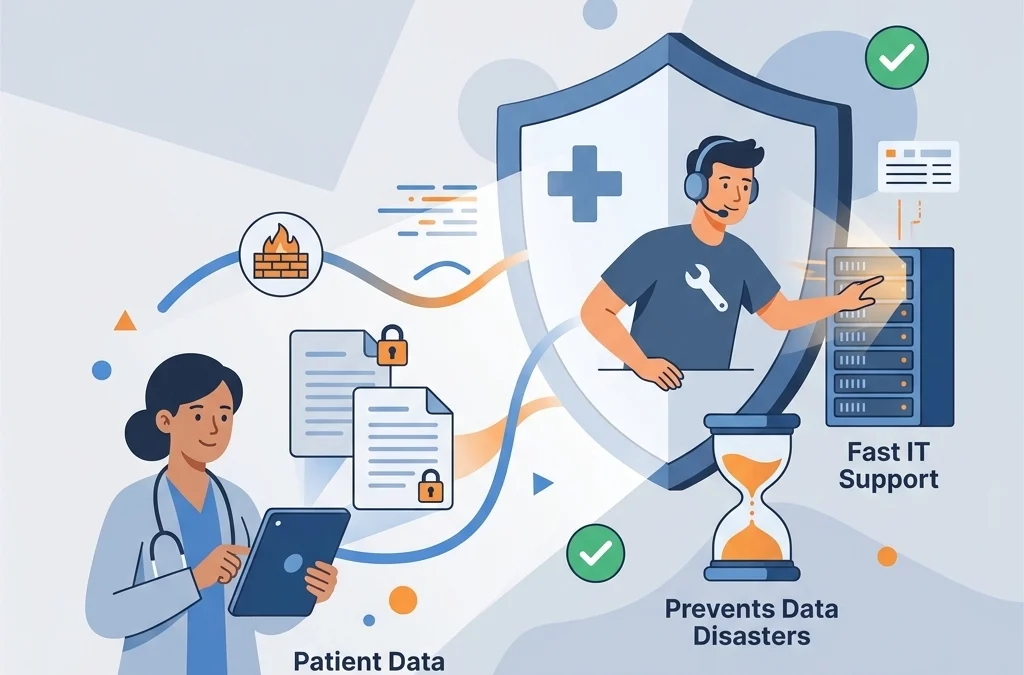 HIPAA Compliance Matters: How Fast IT Support Prevents Patient Data Disasters