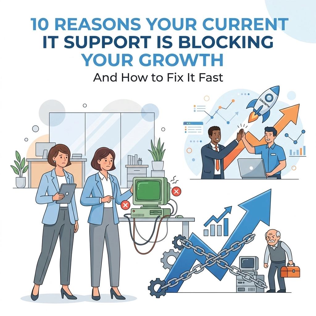 10 Reasons Your Current IT Support is Blocking Your Growth (And How to ...