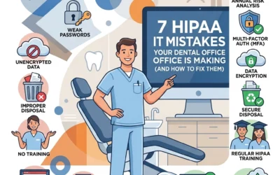 7 HIPAA IT Mistakes Your Dental Office Is Making (and How to Fix Them)