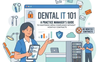 Dental IT 101: A Practice Manager’s Guide to Mastering HIPAA Compliance Without Monthly Contracts