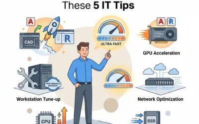 Boost Your AutoCAD and Revit Performance Instantly with These 5 IT Tips