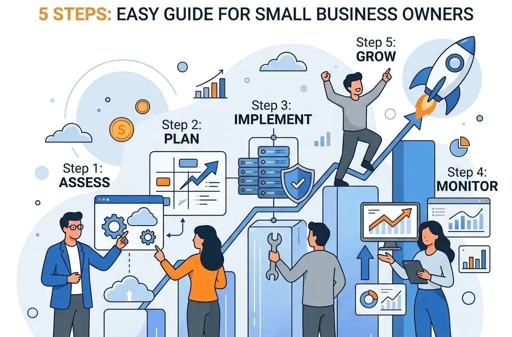 5 Steps How to Optimize Your IT Infrastructure and Fuel Growth (Easy Guide for Small Business Owners)