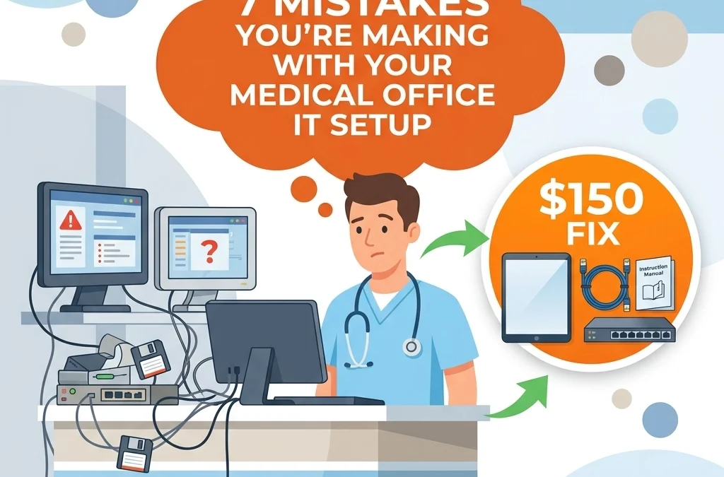 7 Mistakes You’re Making with Your Medical Office IT Setup (and How to Fix Them for $150)