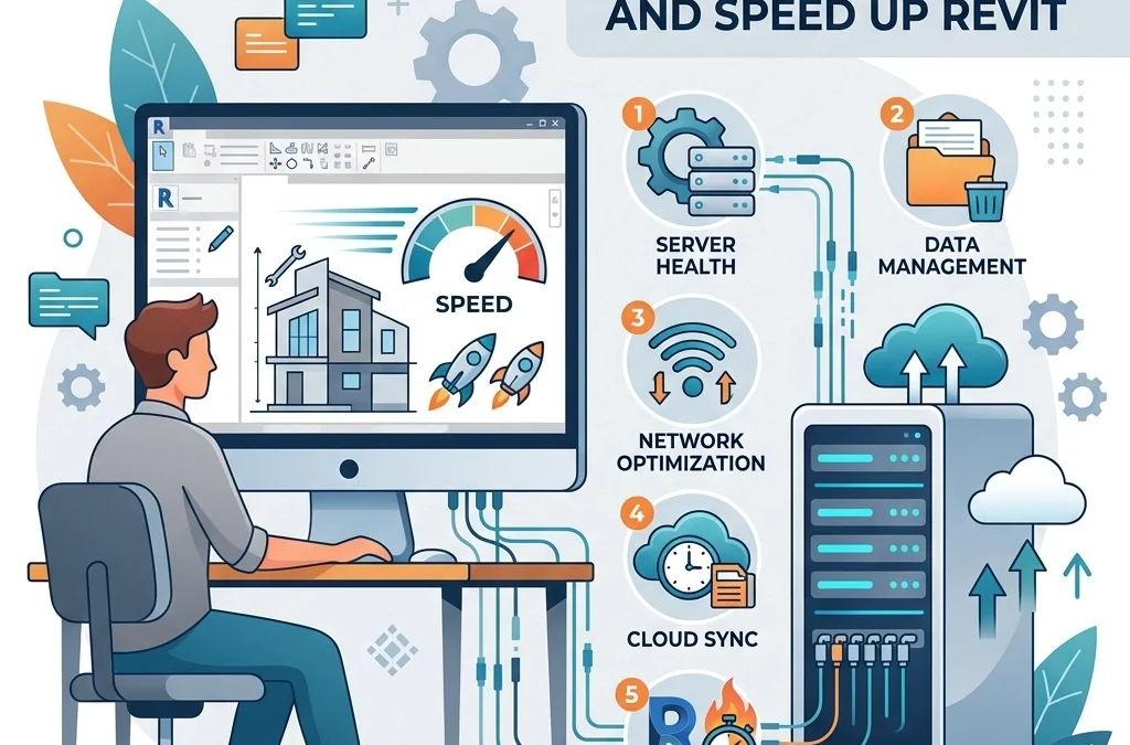 5 Steps How to Optimize Your Firm’s Server and Speed Up Revit (Easy Guide for Architects)