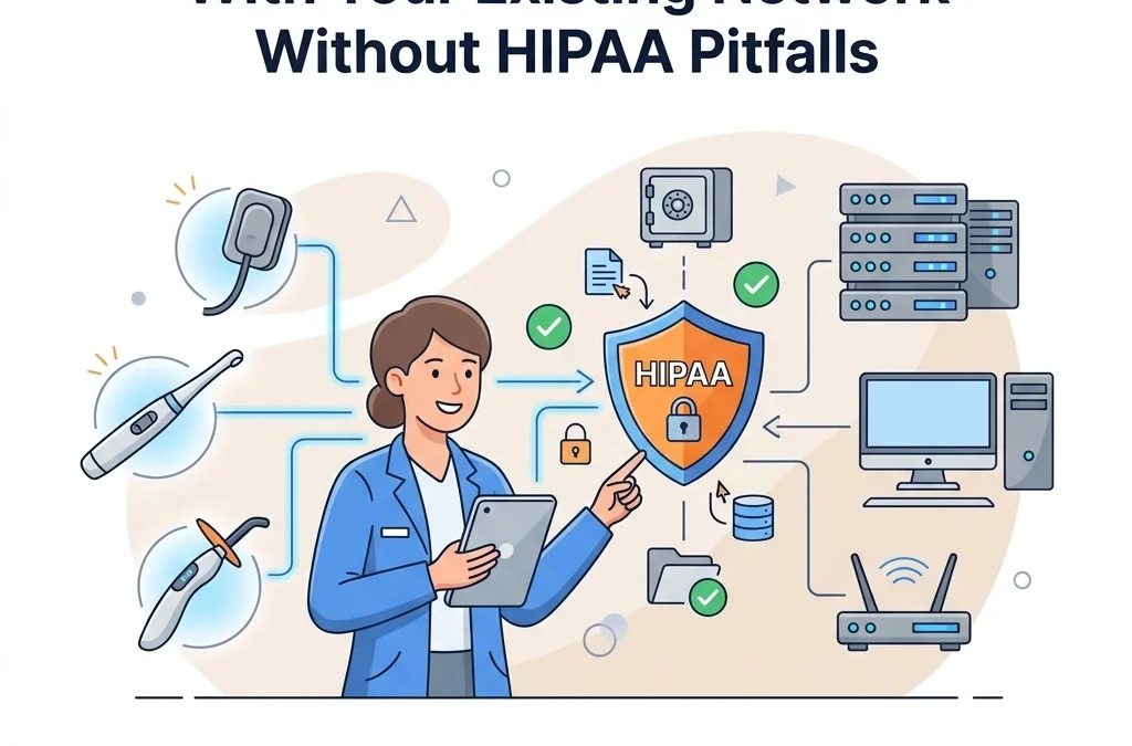 How to Integrate New Dental Tech With Your Existing Network Without HIPAA Pitfalls
