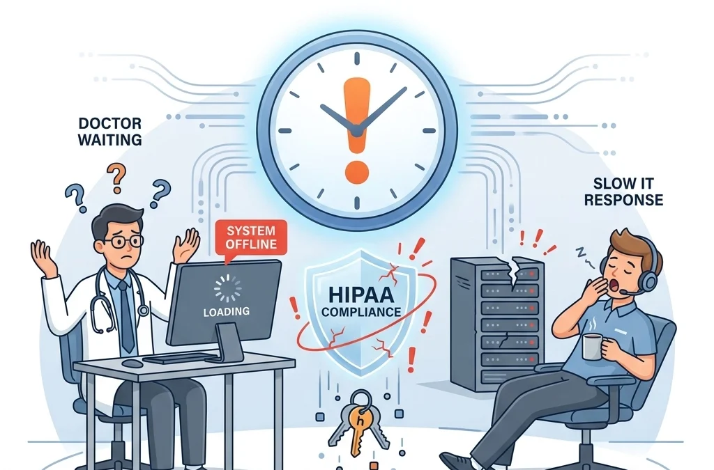 HIPAA Compliance Explained: Why Slow IT Support is Your Practice’s Biggest Risk