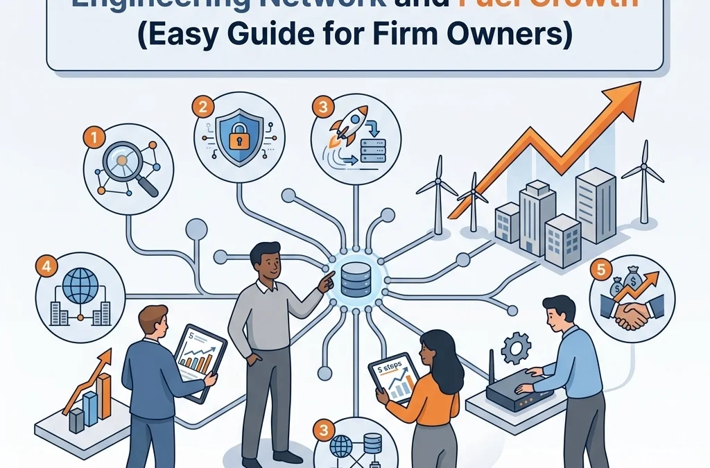 5 Steps How to Optimize Your Engineering Network and Fuel Growth (Easy Guide for Firm Owners)