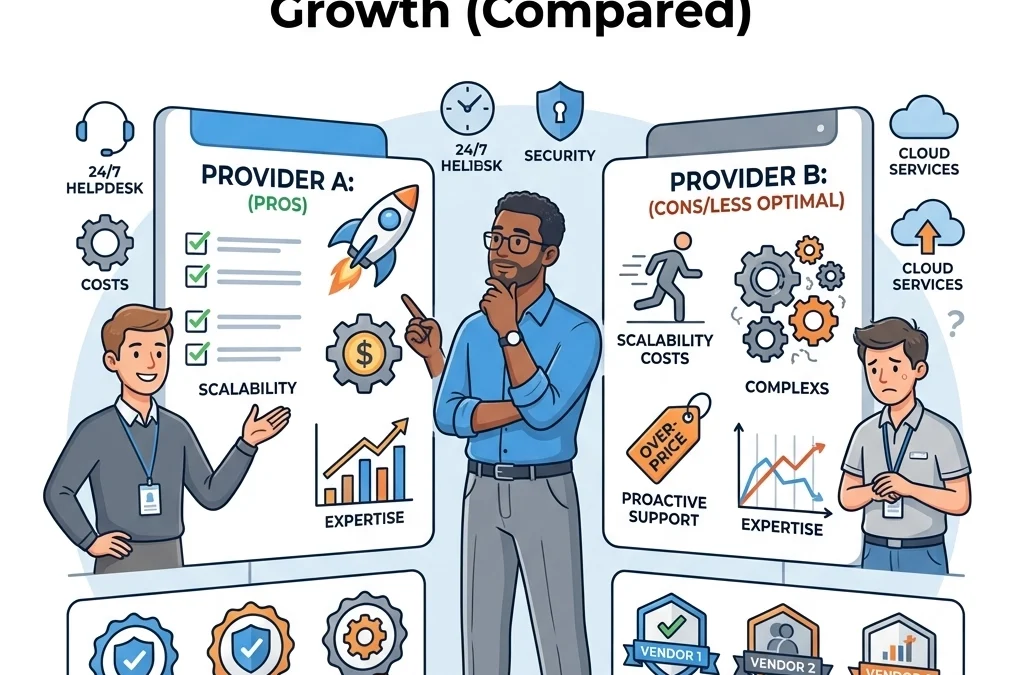 How to Choose the Best Outsourced IT Support for Rapid Business Growth (Compared)