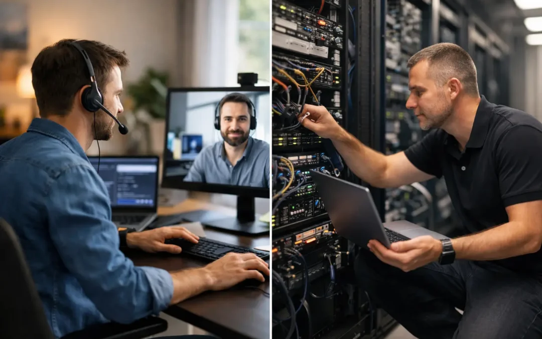 Remote Support Versus Onsite IT
