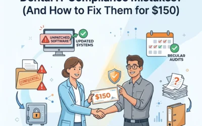 Are You Making These Common Dental IT Compliance Mistakes? (And How to Fix Them for $150)