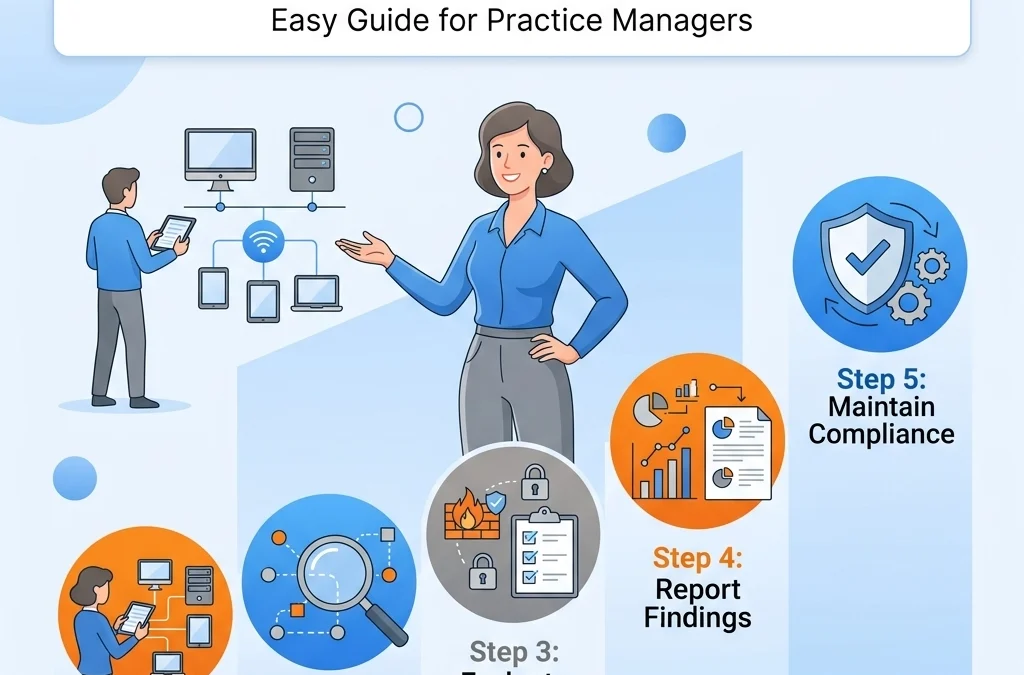 5 Steps How to Audit Your Medical IT Network and Stay HIPAA Compliant (Easy Guide for Practice Managers)